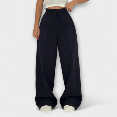 Jill - Pantalon Casual à Lacets