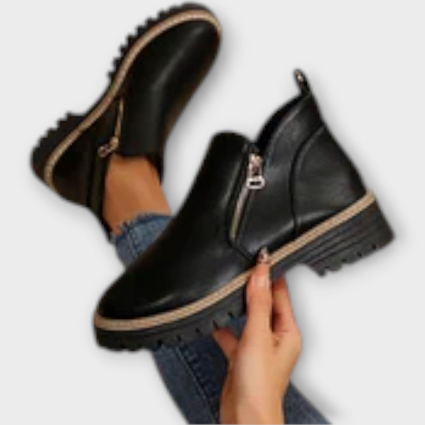 Bottes Élégantes à Confort Élevét