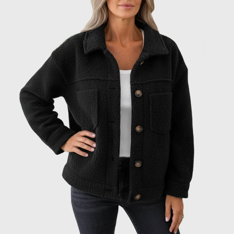 Eliane – Veste teddy