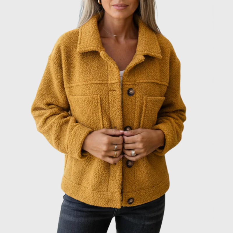 Eliane – Veste teddy