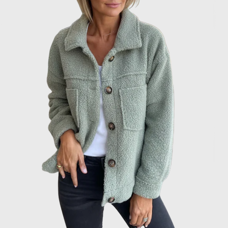 Eliane – Veste teddy