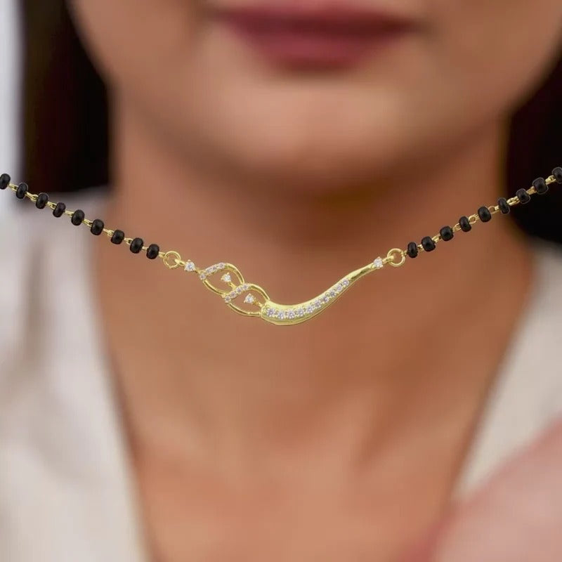 Golden Match Made In Heaven Mangalsutra
